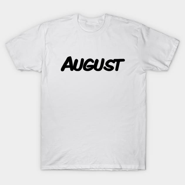 August T-Shirt by AustralianMate